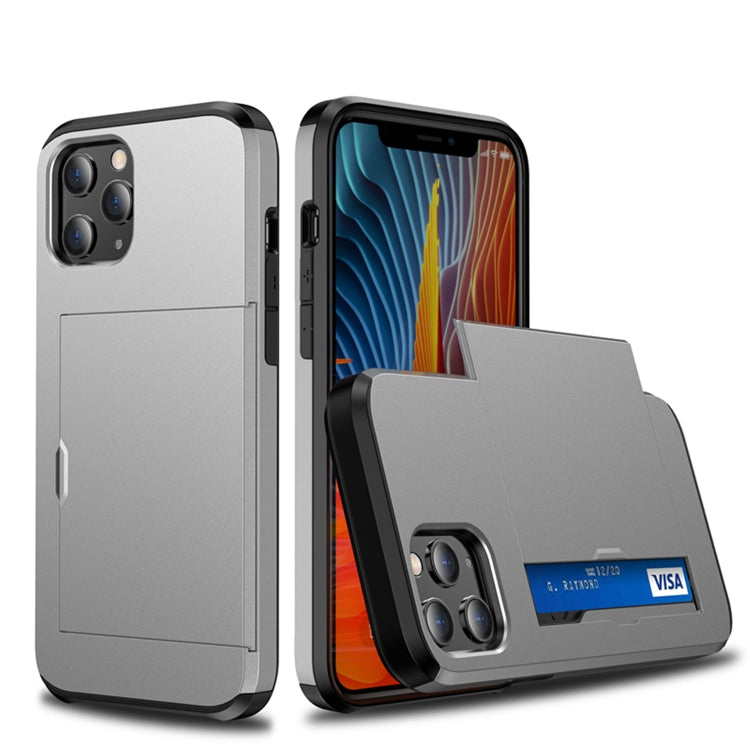 For iPhone 12 Pro Max 6.7 Shockproof Rugged Armor Protective Case with Card Slot, For iPhone 12 Pro Max