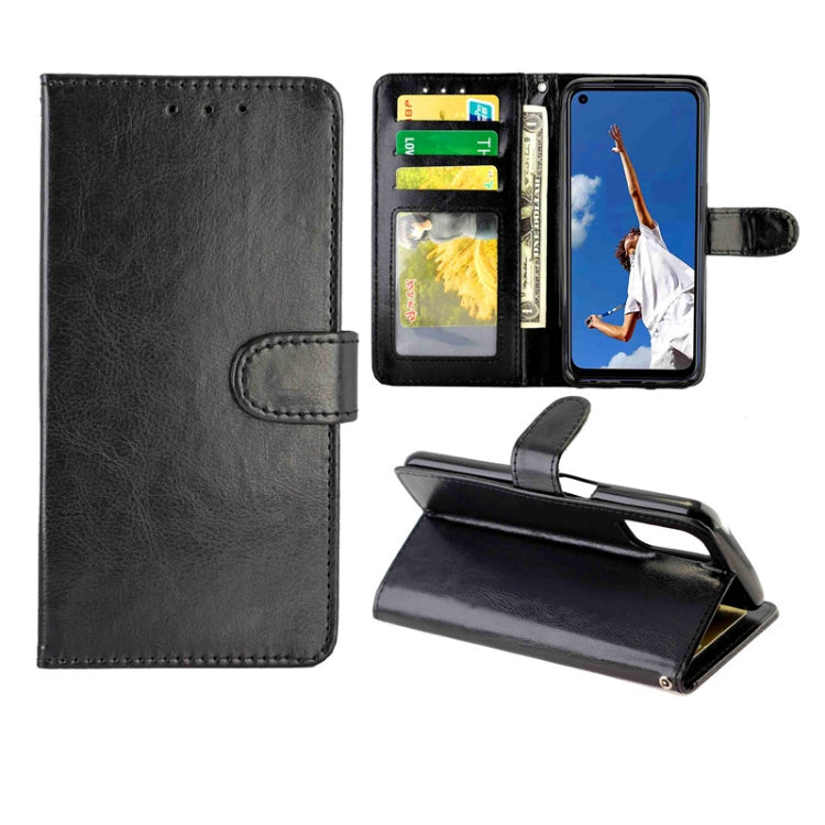 Crazy Horse Texture Leather Horizontal Flip Protective Case with Holder & Card Slots & Wallet & Photo Frame, For OPPO A92s, For Xiaomi Mi Note 10 Lite, For OPPO A52, For Samsung Galaxy Xcover Pro, For Huawei Nova 7 Pro