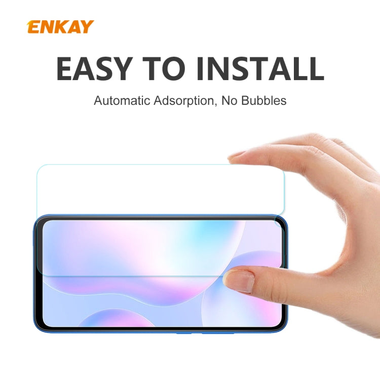 2 PCS ENKAY Hat-Prince 0.26mm 9H 2.5D Curved Edge Tempered Glass Film, For Xiaomi Mi 10 Lite /Redmi 10X 5G, For Redmi 10X 4G / Redmi Note 9, For Redmi Note 9S / Note 9 Pro, For Huawei P40, For Huawei P40 Lite, For Huawei Y5p, For Huawei Y6p            ...