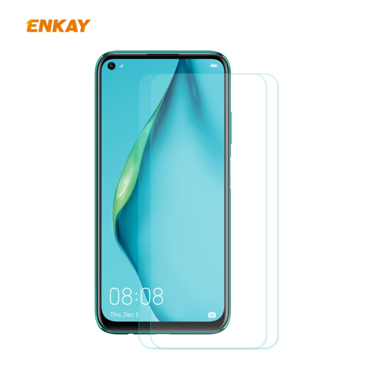 2 PCS ENKAY Hat-Prince 0.26mm 9H 2.5D Curved Edge Tempered Glass Film, For Xiaomi Mi 10 Lite /Redmi 10X 5G, For Redmi 10X 4G / Redmi Note 9, For Redmi Note 9S / Note 9 Pro, For Huawei P40, For Huawei P40 Lite, For Huawei Y5p, For Huawei Y6p            ...