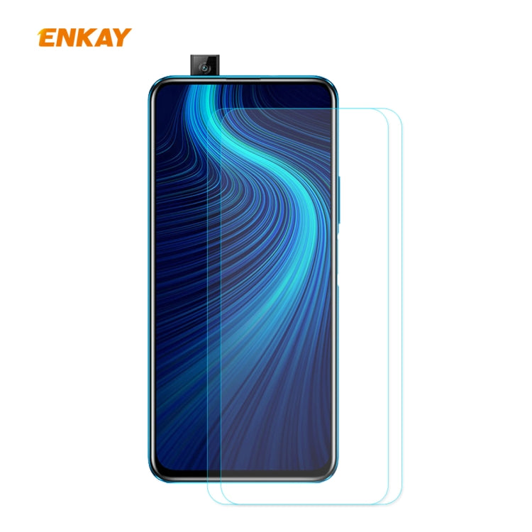 2 PCS ENKAY Hat-Prince 0.26mm 9H 2.5D Curved Edge Tempered Glass Film, For Xiaomi Mi 10 Lite /Redmi 10X 5G, For Redmi 10X 4G / Redmi Note 9, For Redmi Note 9S / Note 9 Pro, For Huawei P40, For Huawei P40 Lite, For Huawei Y5p, For Huawei Y6p            ...
