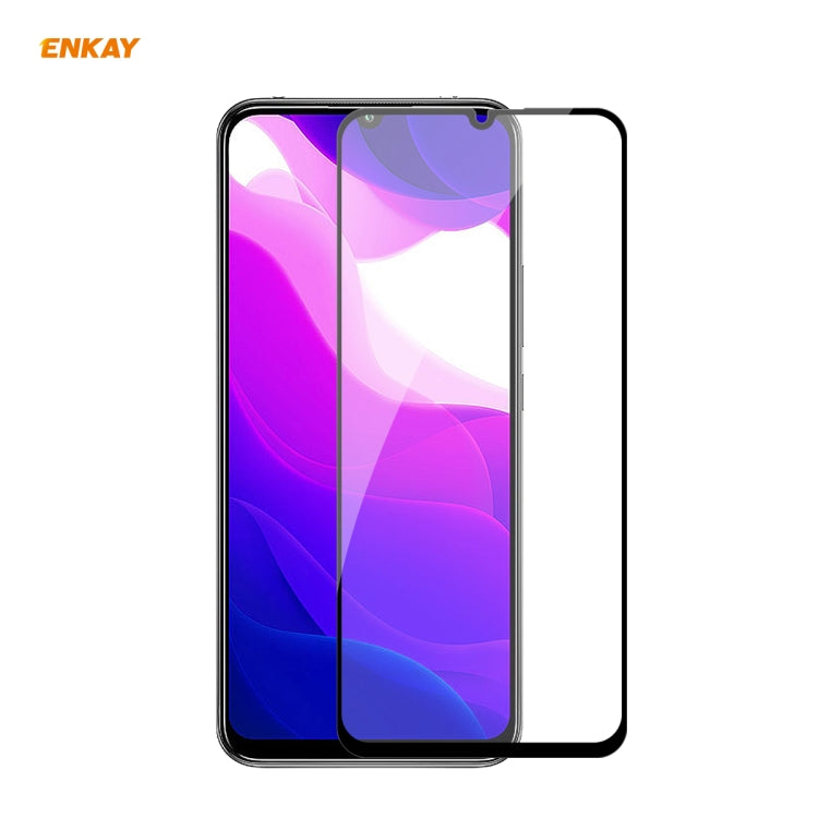 ENKAY Hat-Prince Full Glue 0.26mm 9H 2.5D Tempered Glass Full Coverage Film, For Huawei P40, For Huawei P40 Lite, For Huawei Y5p, For Huawei Y6p, For Huawei Honor X10 5G, For Huawei P40 Lite E, For Redmi 10X 4G / Redmi Note 9                           ...