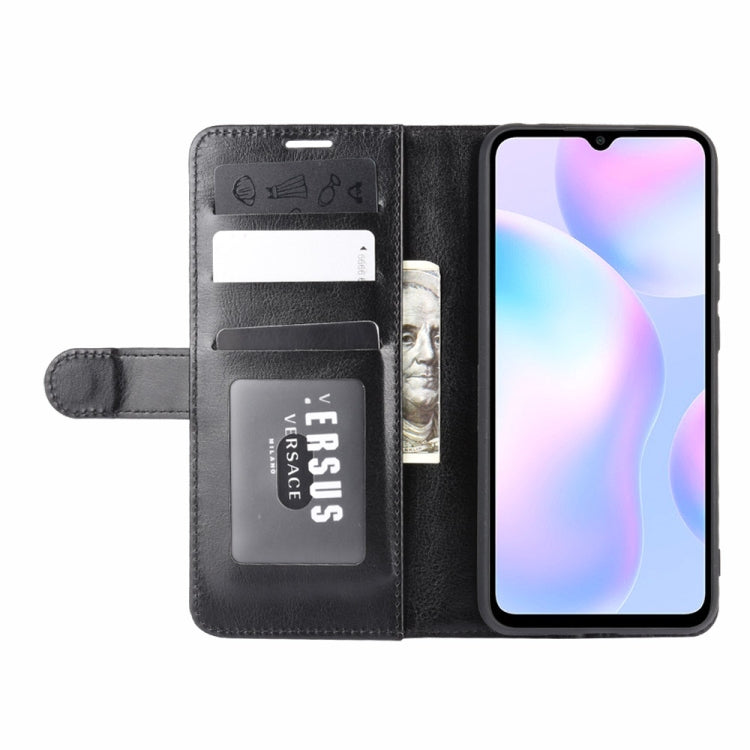 For Xiaomi Redmi 9A R64 Texture Single Horizontal Flip Protective Case with Holder & Card Slots & Wallet& Photo Frame, For Xiaomi Redmi 9A