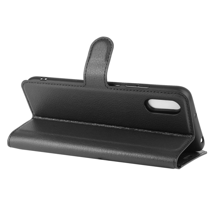 For Xiaomi Redmi 9A Litchi Texture Horizontal Flip Protective Case with Holder & Card Slots & Wallet, For Redmi 9A, For Xiaomi Redmi 9A