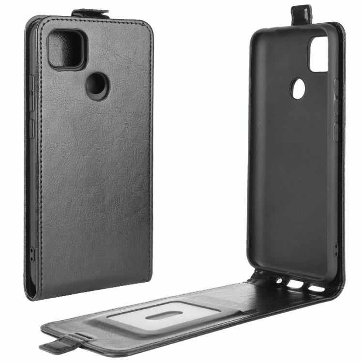 For Xiaomi Redmi 9C R64 Texture Single Vertical Flip Leather Protective Case with Card Slots & Photo Frame, For Redmi 9C
