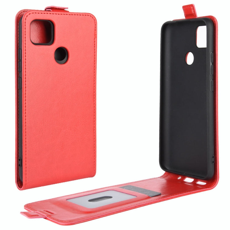 For Xiaomi Redmi 9C R64 Texture Single Vertical Flip Leather Protective Case with Card Slots & Photo Frame, For Redmi 9C