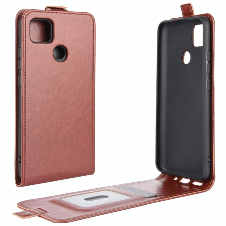 For Xiaomi Redmi 9C R64 Texture Single Vertical Flip Leather Protective Case with Card Slots & Photo Frame, For Redmi 9C