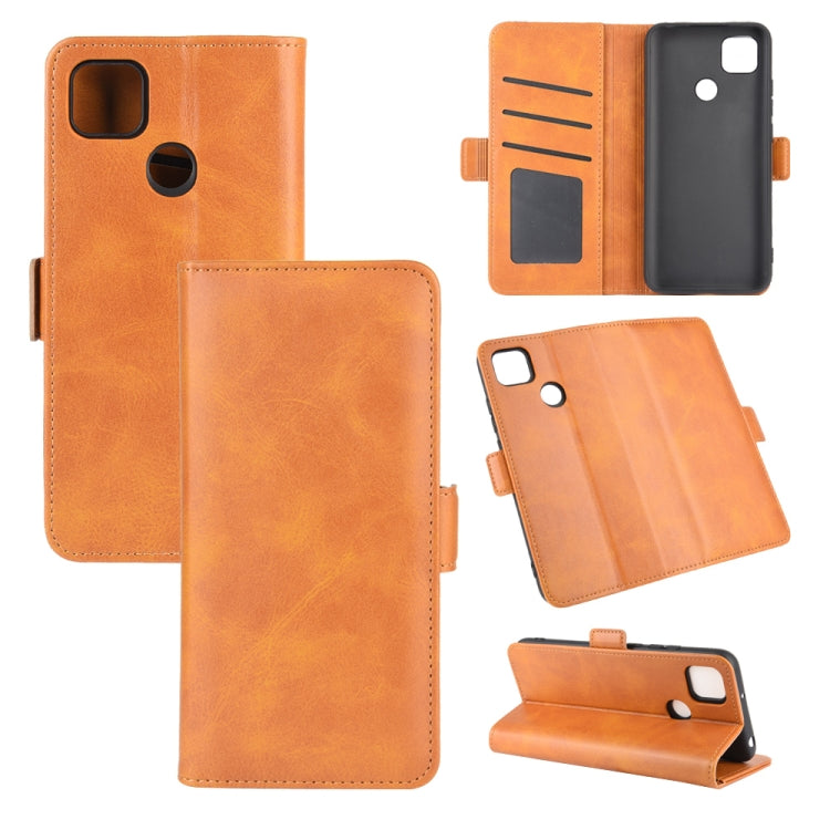 For Xiaomi Redmi 9C Dual-side Magnetic Buckle Horizontal Flip Leather Case with Holder & Card Slots & Wallet, For Redmi 9C, For Xiaomi Redmi 9C