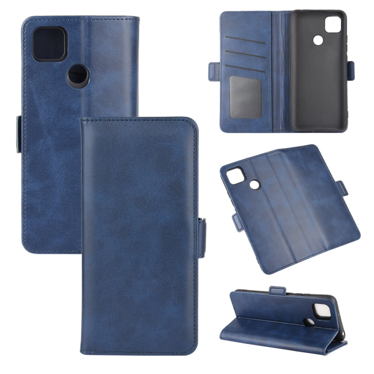 For Xiaomi Redmi 9C Dual-side Magnetic Buckle Horizontal Flip Leather Case with Holder & Card Slots & Wallet, For Redmi 9C, For Xiaomi Redmi 9C