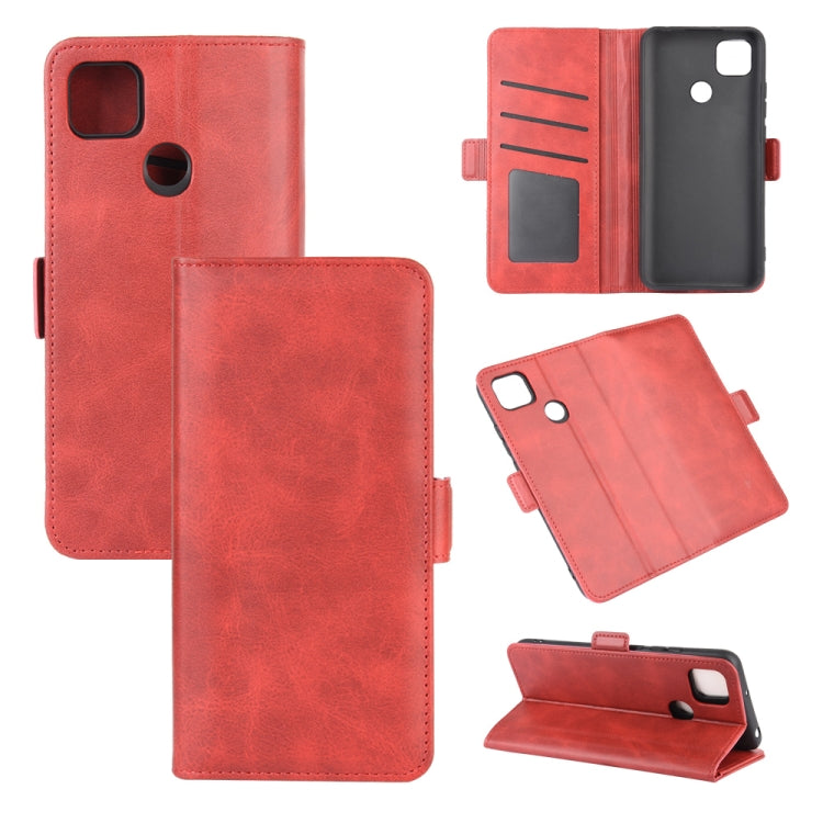 For Xiaomi Redmi 9C Dual-side Magnetic Buckle Horizontal Flip Leather Case with Holder & Card Slots & Wallet, For Redmi 9C, For Xiaomi Redmi 9C