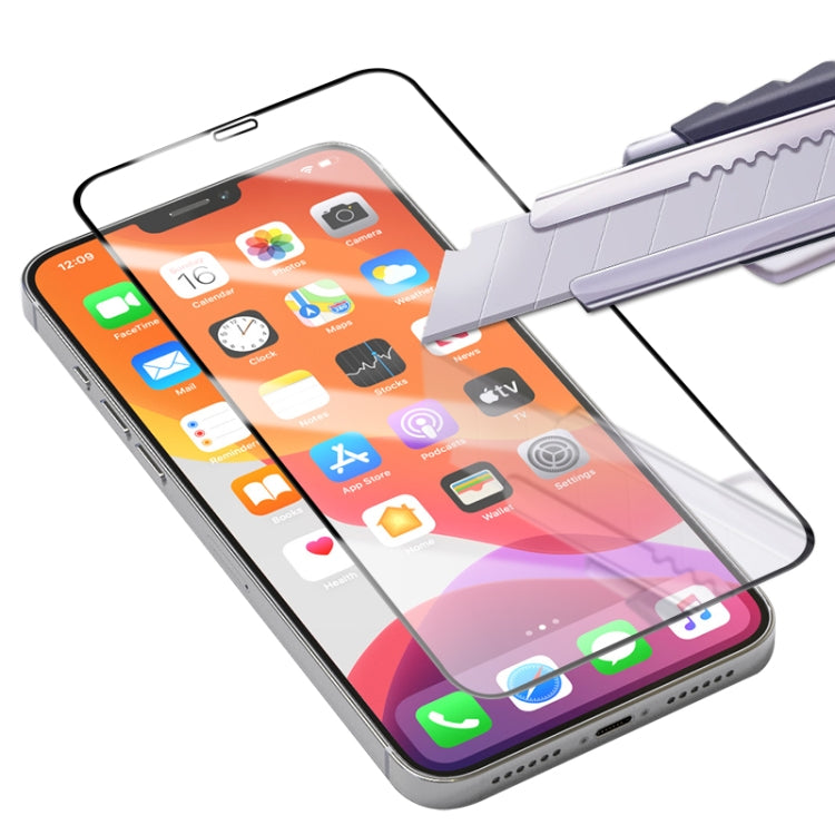 mocolo 0.33mm 9H 2.5D Full Glue Tempered Glass Film, For iPhone 12 mini, For iPhone 12 / 12 Pro, For iPhone 12 Pro Max
