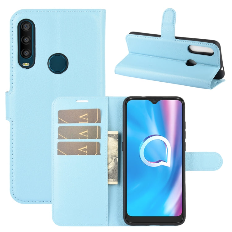 For Alcatel 1SE  2020 Litchi Texture Horizontal Flip Protective Case with Holder & Card Slots & Wallet, For Alcatel 1SE 2020