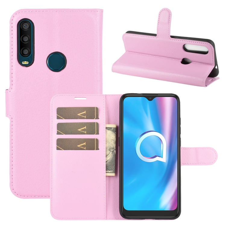 For Alcatel 1SE  2020 Litchi Texture Horizontal Flip Protective Case with Holder & Card Slots & Wallet, For Alcatel 1SE 2020