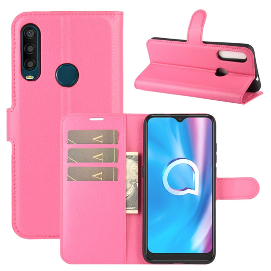 For Alcatel 1SE  2020 Litchi Texture Horizontal Flip Protective Case with Holder & Card Slots & Wallet, For Alcatel 1SE 2020
