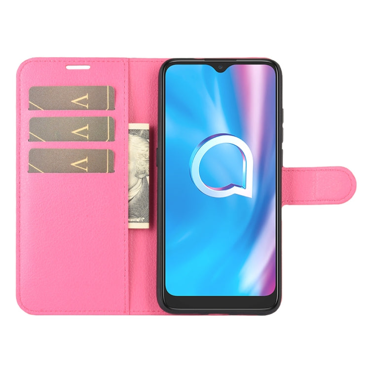 For Alcatel 1SE  2020 Litchi Texture Horizontal Flip Protective Case with Holder & Card Slots & Wallet, For Alcatel 1SE 2020
