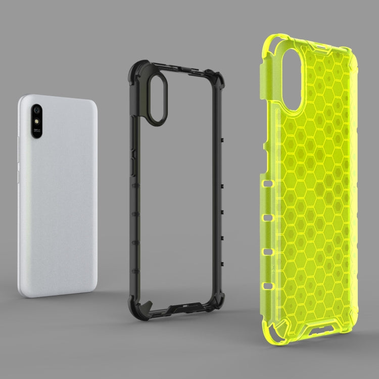 For Xiaomi Redmi 9A Shockproof Honeycomb PC + TPU Case, For Xiaomi Redmi 9A, Xiaomi Redmi 9A