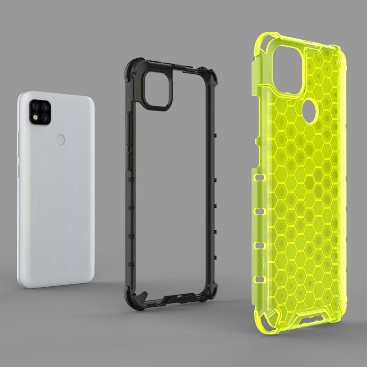 For Xiaomi Redmi 9C Shockproof Honeycomb PC + TPU Case, For Xiaomi Redmi 9C, Xiaomi Redmi 9C