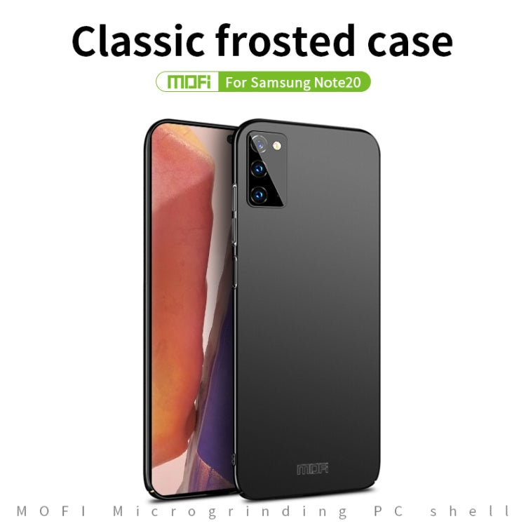 MOFI Frosted PC Ultra-thin Hard Case, For Galaxy Note20, For Galaxy Note20 Pro