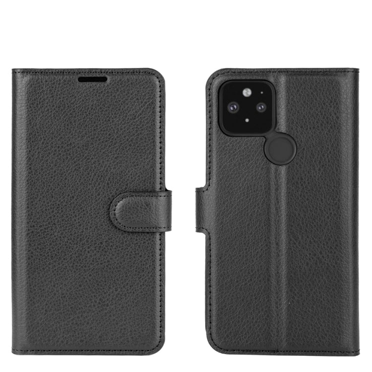For Google Pixel 5 XL  Litchi Texture Horizontal Flip Protective Case with Holder & Card Slots & Wallet, For Google Pixel 5 XL