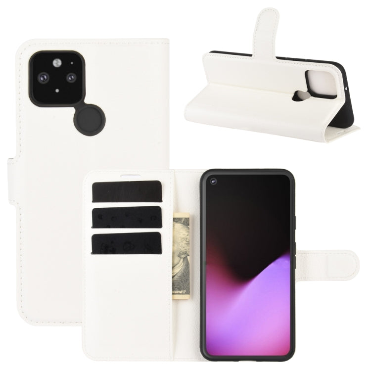 For Google Pixel 5 XL  Litchi Texture Horizontal Flip Protective Case with Holder & Card Slots & Wallet, For Google Pixel 5 XL