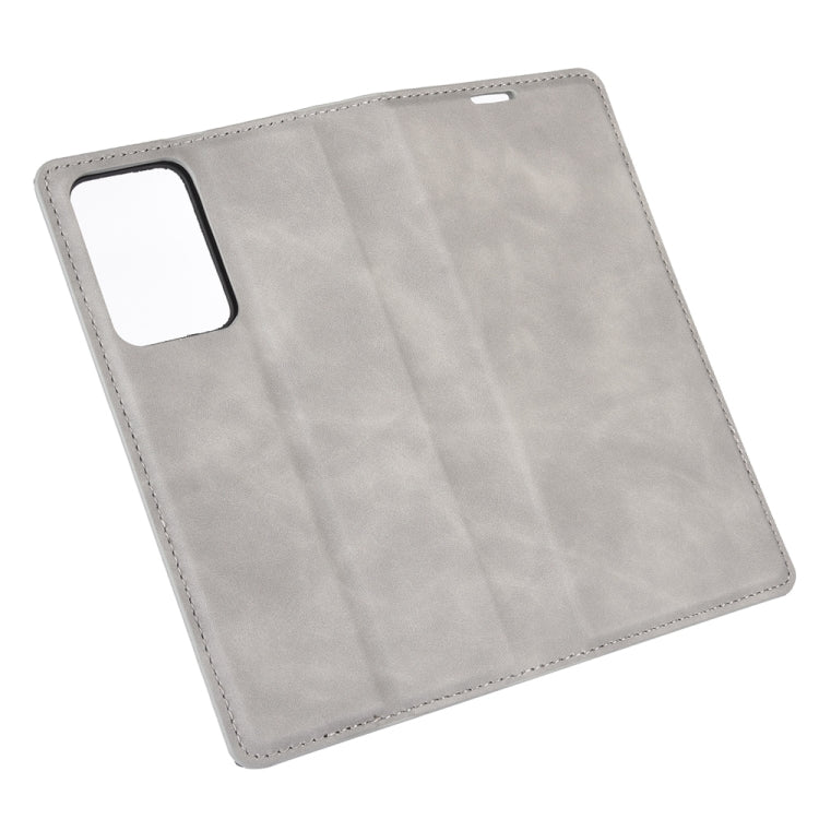 For Samsung Galaxy Note20 Ultra Retro-skin Business Magnetic Suction Leather Case with Holder & Card Slots & Wallet, For Samsung Galaxy Note20 Ultra