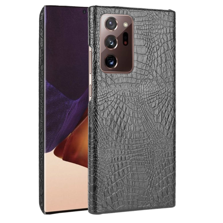 For Samsung Galaxy Note20 Ultra Shockproof Crocodile Texture PC + PU Case, For Galaxy Note20 Ultra
