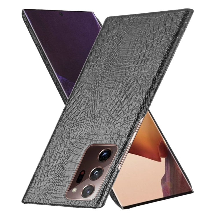 For Samsung Galaxy Note20 Ultra Shockproof Crocodile Texture PC + PU Case, For Galaxy Note20 Ultra