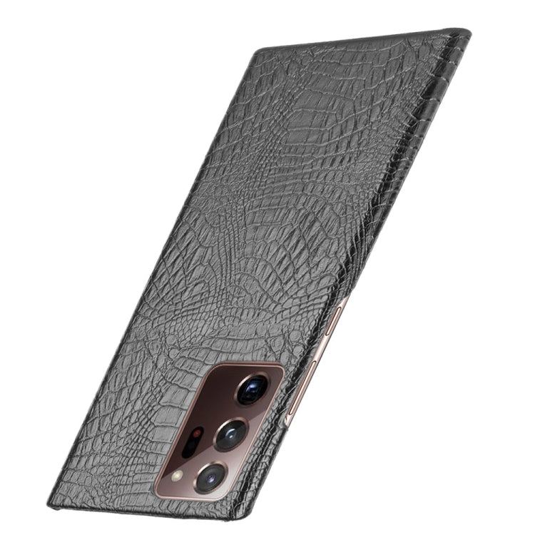 For Samsung Galaxy Note20 Ultra Shockproof Crocodile Texture PC + PU Case, For Galaxy Note20 Ultra
