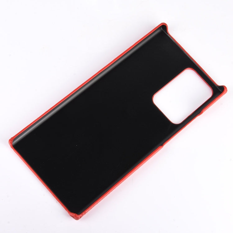For Samsung Galaxy Note20 Ultra Shockproof Crocodile Texture PC + PU Case, For Galaxy Note20 Ultra
