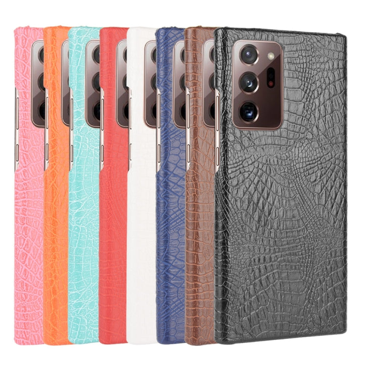 For Samsung Galaxy Note20 Ultra Shockproof Crocodile Texture PC + PU Case, For Galaxy Note20 Ultra