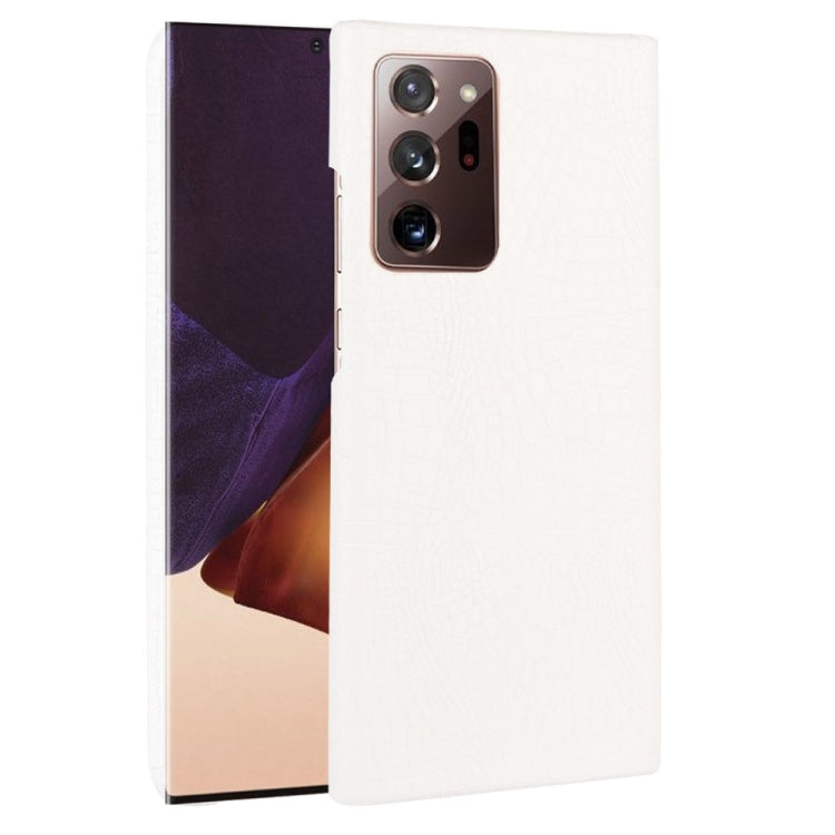 For Samsung Galaxy Note20 Ultra Shockproof Crocodile Texture PC + PU Case, For Galaxy Note20 Ultra