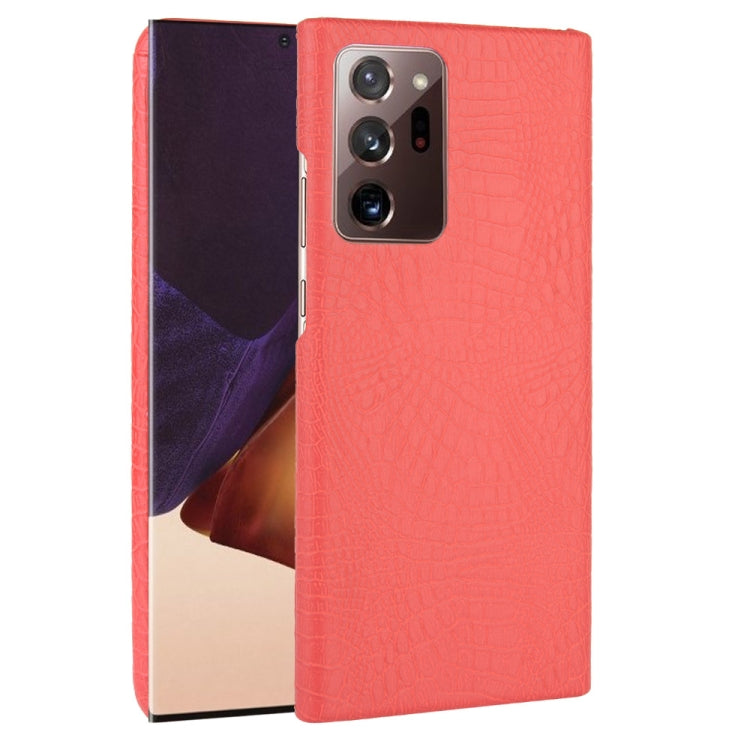 For Samsung Galaxy Note20 Ultra Shockproof Crocodile Texture PC + PU Case, For Galaxy Note20 Ultra