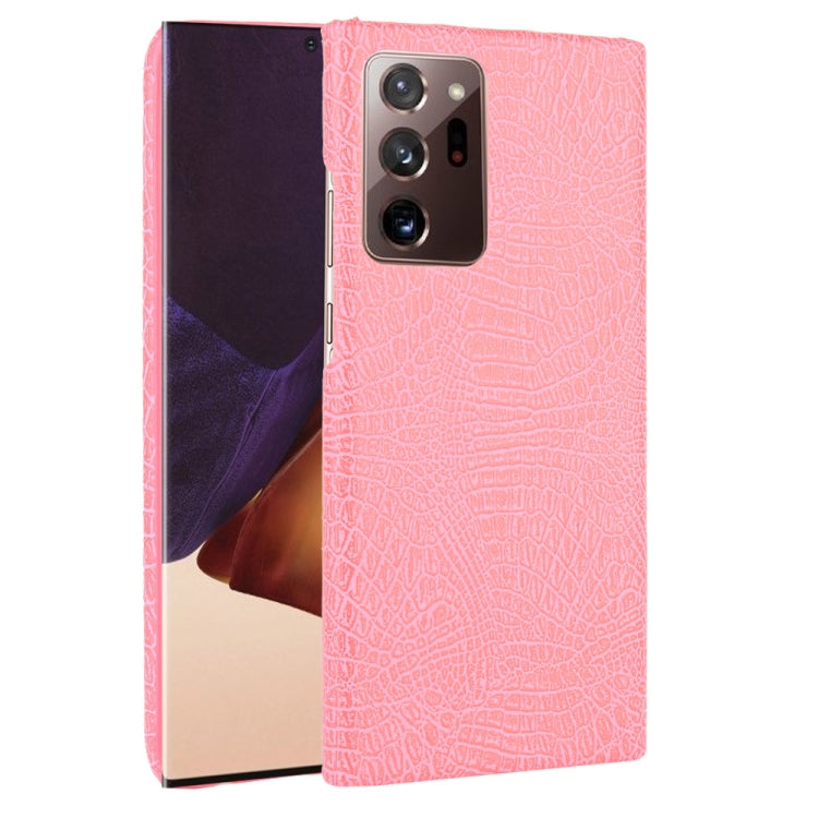 For Samsung Galaxy Note20 Ultra Shockproof Crocodile Texture PC + PU Case, For Galaxy Note20 Ultra