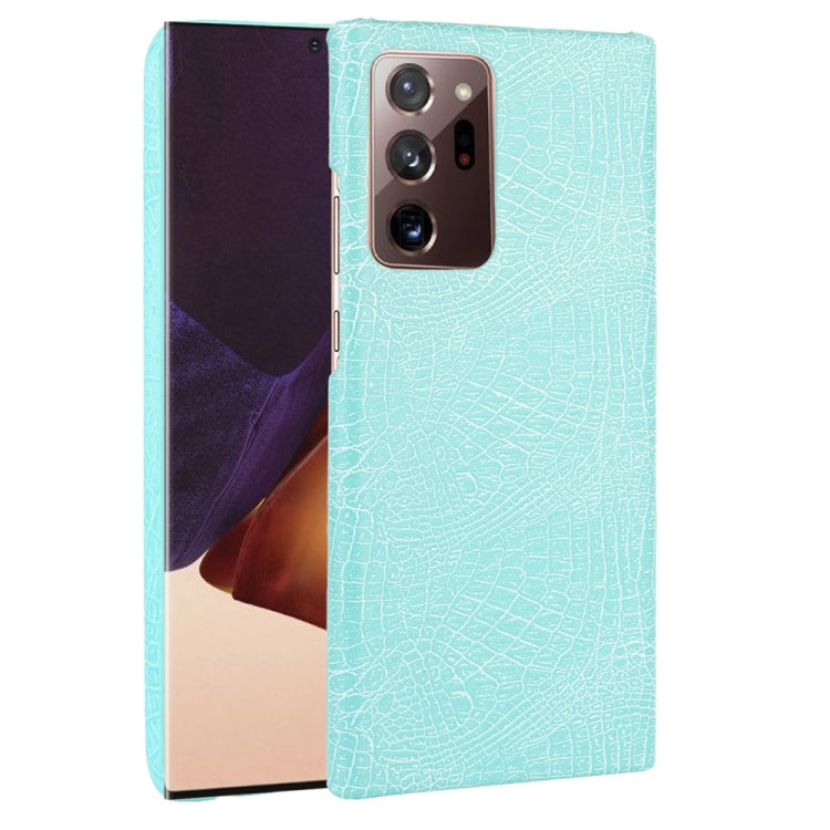 For Samsung Galaxy Note20 Ultra Shockproof Crocodile Texture PC + PU Case, For Galaxy Note20 Ultra