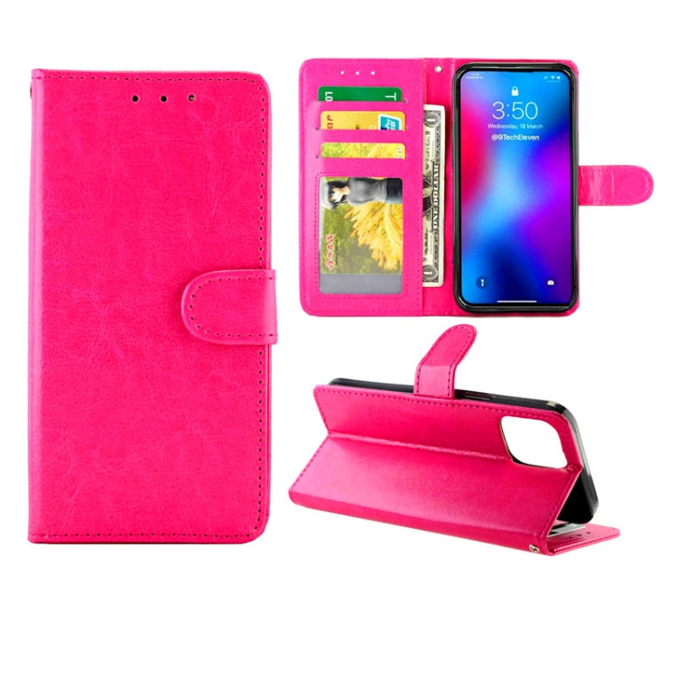 Crazy Horse Texture Leather Horizontal Flip Protective Case with Holder & Card Slots & Wallet & Photo Frame, For iPhone 12 Pro Max, For iPhone 12 mini, For iPhone 12 / 12 Pro