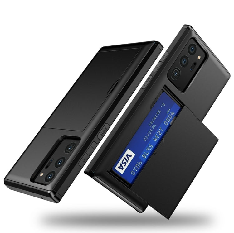 For Samsung Note20 Ultra Shockproof Rugged Armor Protective Case with Card Slot