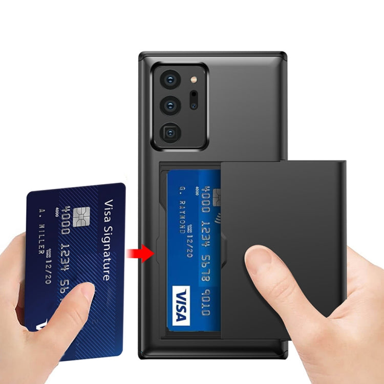 For Samsung Note20 Ultra Shockproof Rugged Armor Protective Case with Card Slot