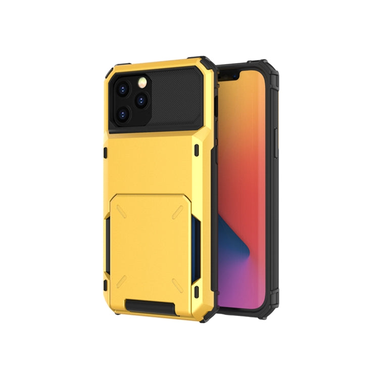 For iPhone 12 Pro Max Scratch-Resistant Shockproof Heavy Duty Rugged Armor Protective Case with Card Solt, For iPhone 12 Pro Max
