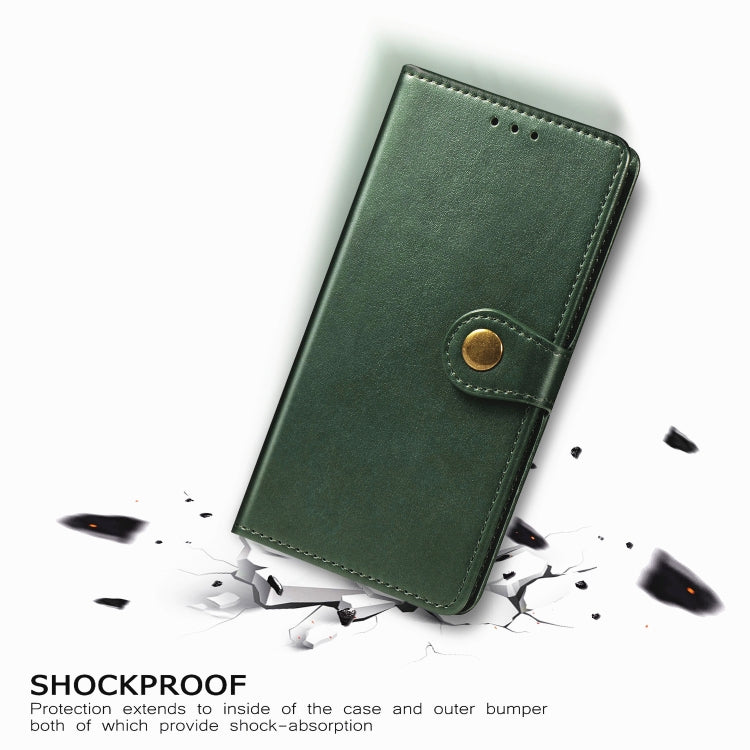 Retro Solid Color Leather Buckle Phone Case, For OPPO Reno 2F/Reno 2Z, For OPPO Reno4 5G, For OPPO Realme C11