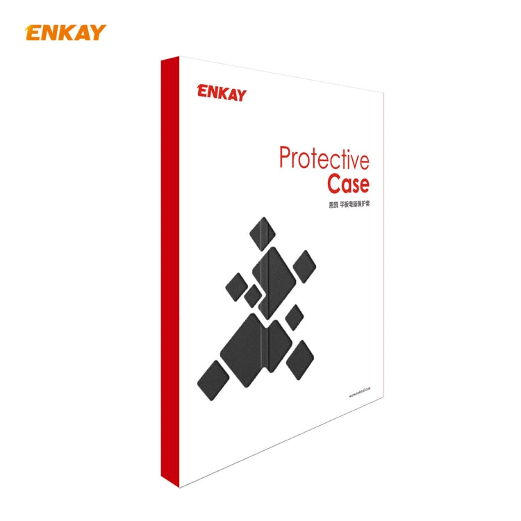 ENKAY ENK-8009 For Samsung Galaxy Tab A7 10.4 2020 T500 / T505 PU Leather + Plastic Smart Case with Three-folding Holder, For Samsung Galaxy Tab A7 10.4 2020 T500