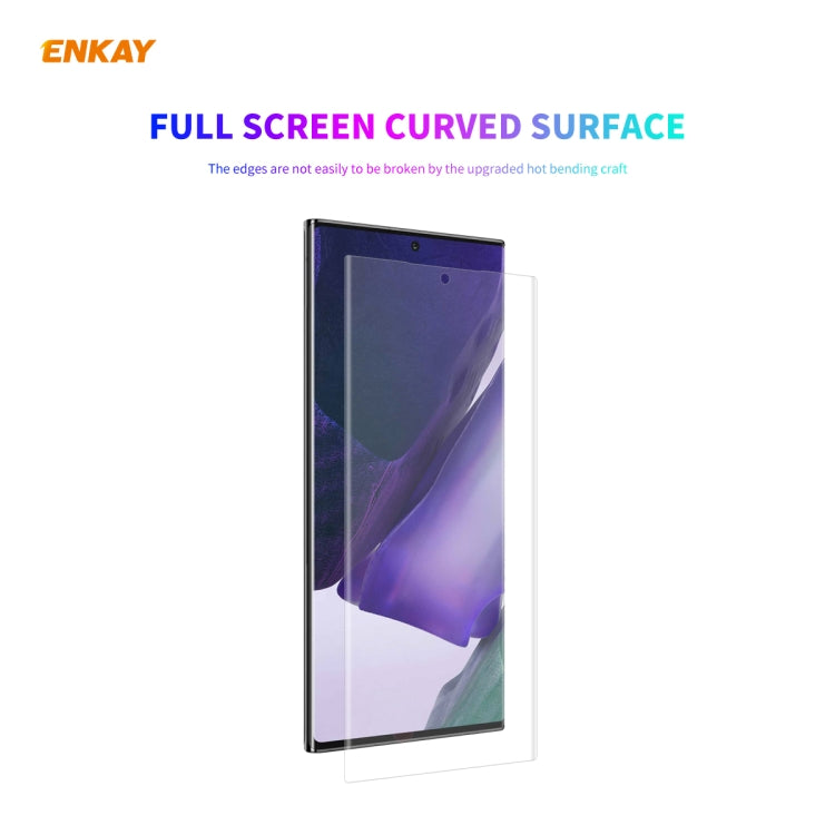For Samsung Galaxy Note 20 Ultra 10 PCS ENKAY Hat-Prince 3D Full Screen PET Curved Hot Bending HD Screen Protector Soft Film, For Samsung Galaxy Note 20 Ultra