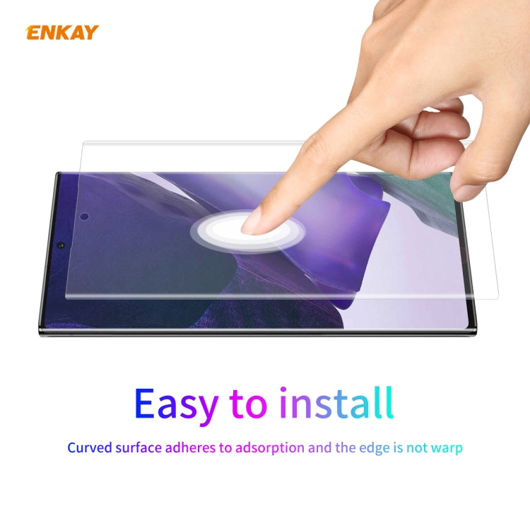 For Samsung Galaxy Note 20 Ultra 5 PCS ENKAY Hat-Prince 3D Full Screen PET Curved Hot Bending HD Screen Protector Soft Film, For Samsung Galaxy Note 20 Ultra