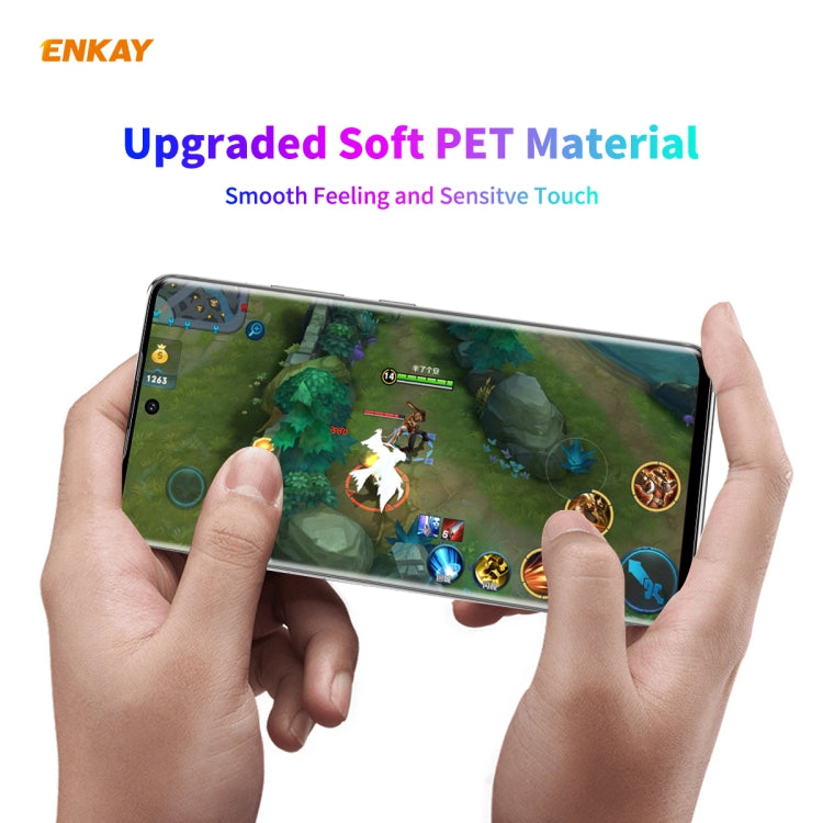 For Samsung Galaxy Note 20 Ultra 5 PCS ENKAY Hat-Prince 3D Full Screen PET Curved Hot Bending HD Screen Protector Soft Film, For Samsung Galaxy Note 20 Ultra