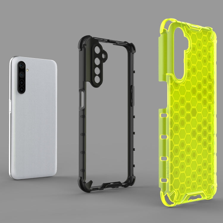 For OPPO Realme 6 Shockproof Honeycomb PC + TPU Case, For OPPO Realme 6