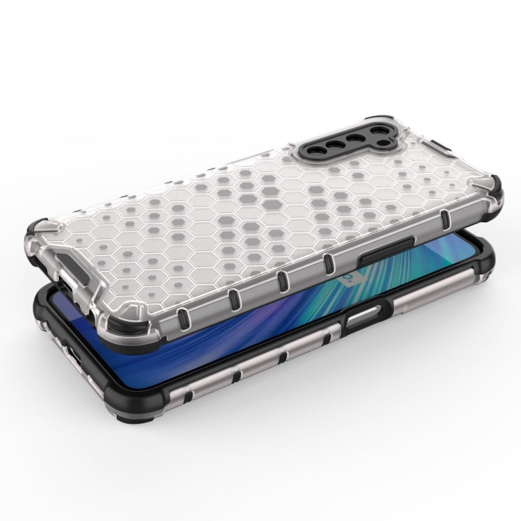 For OPPO Realme 6 Shockproof Honeycomb PC + TPU Case, For OPPO Realme 6
