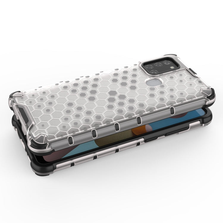 For Samsung Galaxy A21S  Shockproof Honeycomb PC + TPU Case, For Galaxy A21S