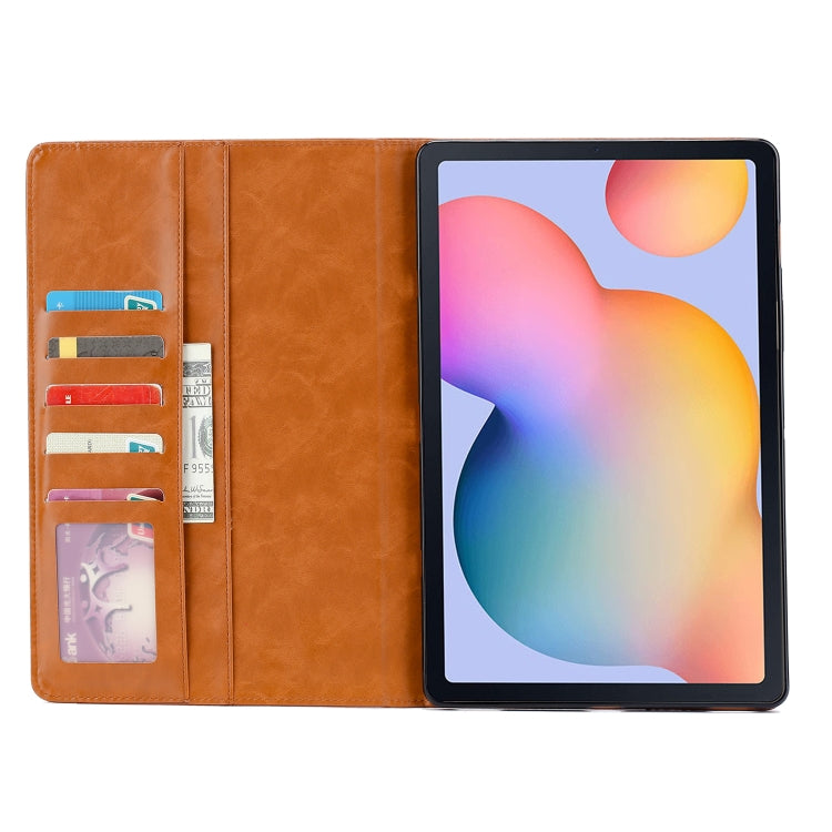 For Samsung Galaxy Tab A7 2020 / T505 Knead Skin Texture Horizontal Flip Leather Case , with Photo Frame & Holder & Card Slots & Wallet, For Galaxy Tab A7 2020, For Samsung Galaxy Tab A7 2020