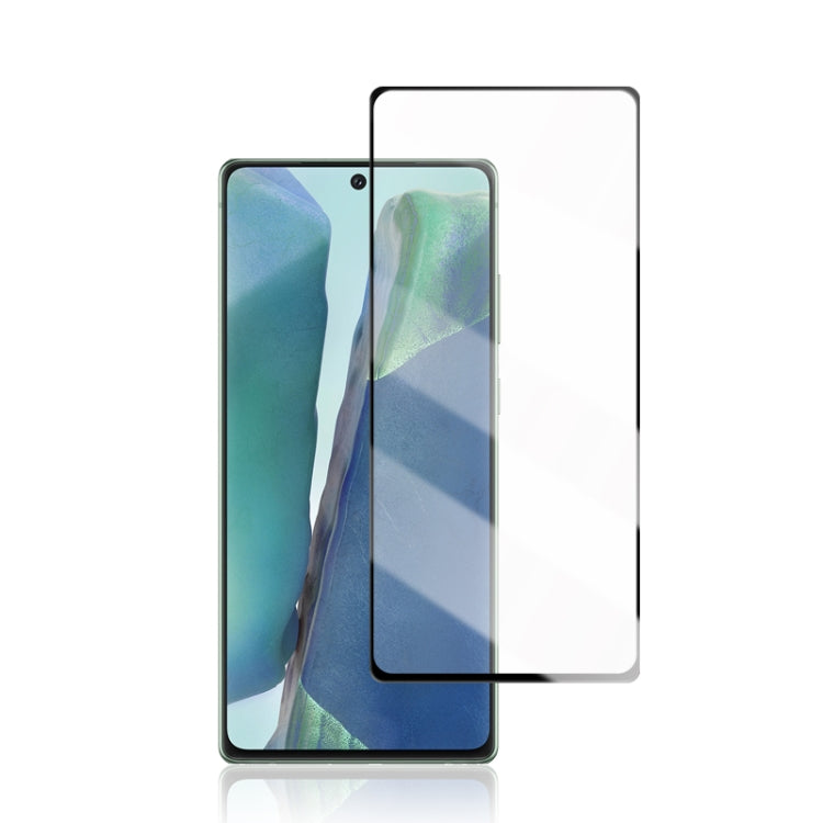 For Samsung Galaxy Note 20 mocolo 0.33mm 9H 2.5D Full Glue Tempered Glass Film, Support Fingerprint Unlock, For Samsung Galaxy Note 20