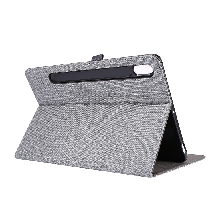 Horizontal Flip TPU + Fabric PU Leather Protective Case with Card Slots & Holder, For Galaxy Tab S8 / Galaxy Tab S7, For Samsung Galaxy Tab S8 / Galaxy Tab S7, For Galaxy Tab A7(2020), For Galaxy Tab A 7(2020)