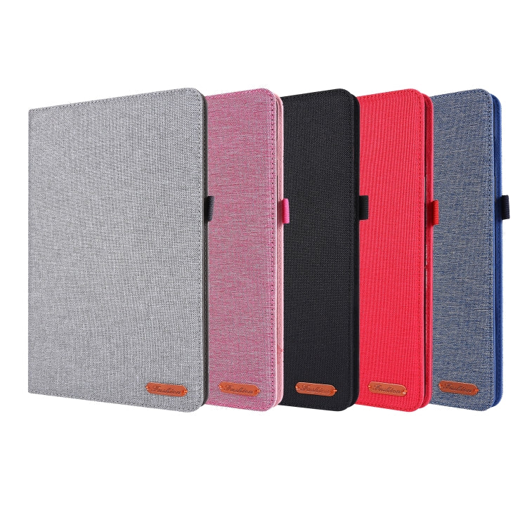 Horizontal Flip TPU + Fabric PU Leather Protective Case with Card Slots & Holder, For Galaxy Tab S8 / Galaxy Tab S7, For Samsung Galaxy Tab S8 / Galaxy Tab S7, For Galaxy Tab A7(2020), For Galaxy Tab A 7(2020)